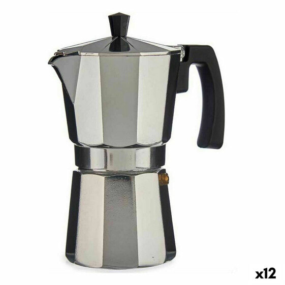 Кофеварка гейзерная электрическая Kinvara Italian Aluminium 450 мл (12 штук)
