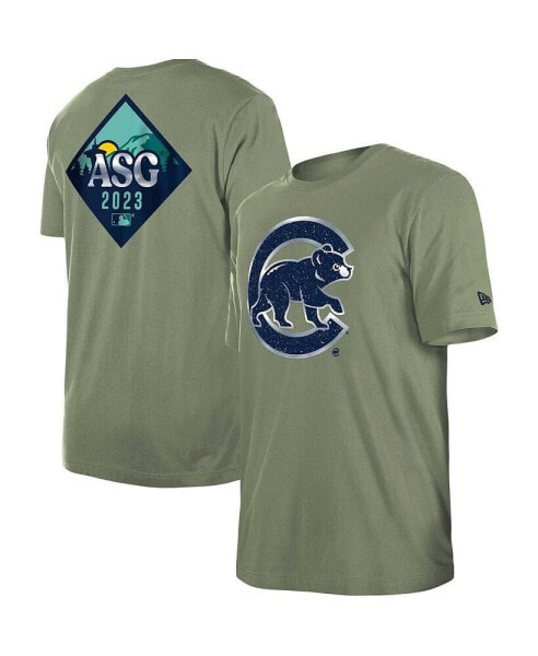 Men's Green Chicago Cubs 2023 All-Star Game Evergreen T-shirt