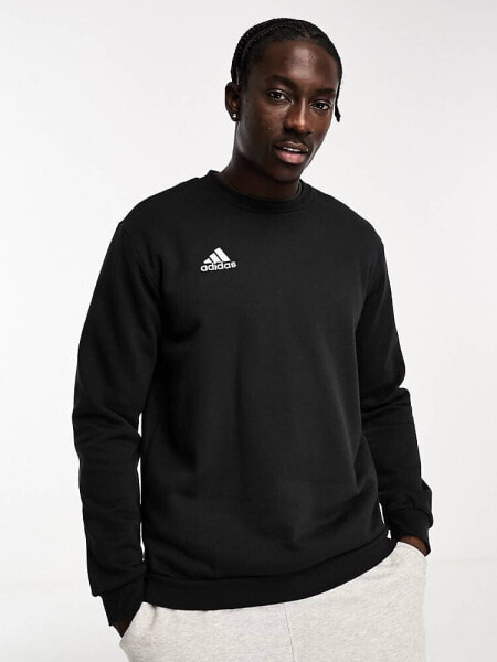 adidas Football sweatshirt in black
