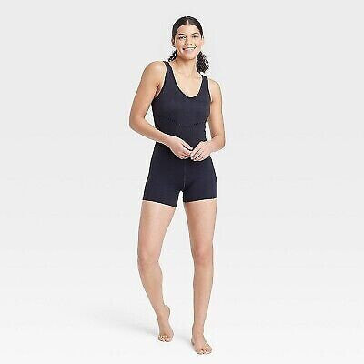Women's Seamless Short Active Bodysuit - JoyLab Black XL