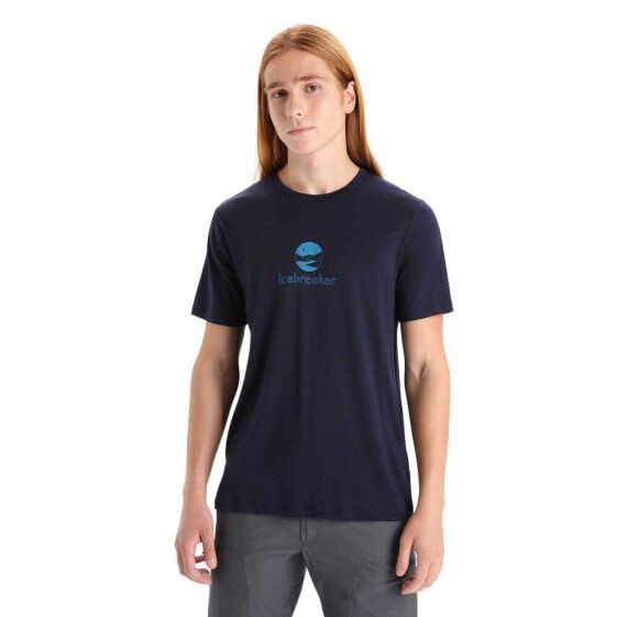 ICEBREAKER Tech Lite II IB Essential Logo short sleeve T-shirt