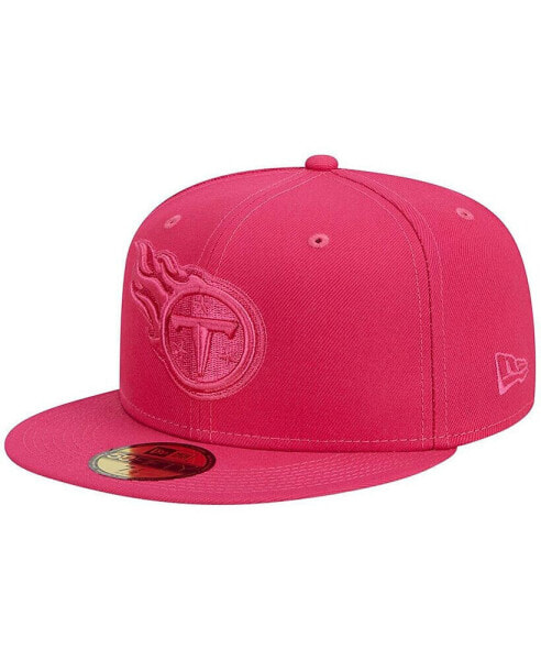 Men's Pink Tennessee Titans Color Pack 59FIFTY Fitted Hat