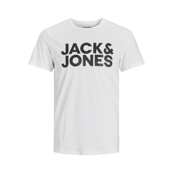 Футболка мужская JACK & JONES с логотипом компании, больших размеров