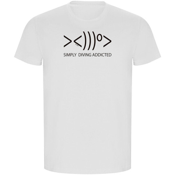 KRUSKIS Simply Diving Addicted ECO short sleeve T-shirt