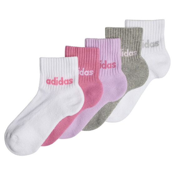 ADIDAS Linear Half long socks 5 pairs