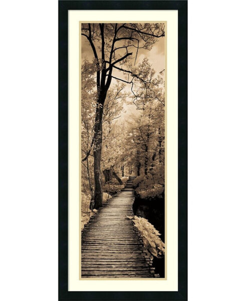 A Quiet Stroll I Framed Art Print