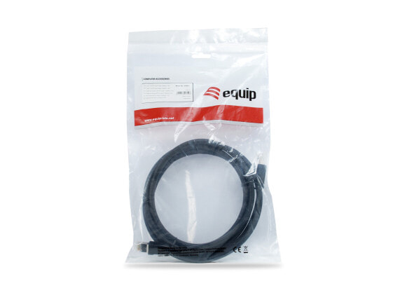 Equip Cat 8.1 S/FTP (PIMF) Patch Cable - LSOH - 2.0m - Black - 2 m - Cat8.1 - S/FTP (S-STP) - RJ-45 - RJ-45