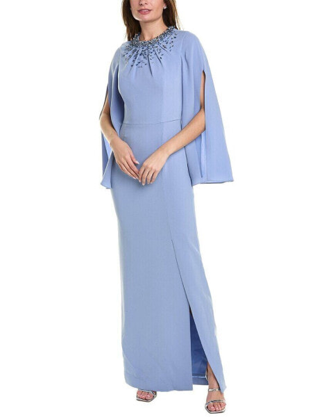 Teri Jon By Rickie Freeman Embellished Gown Women's