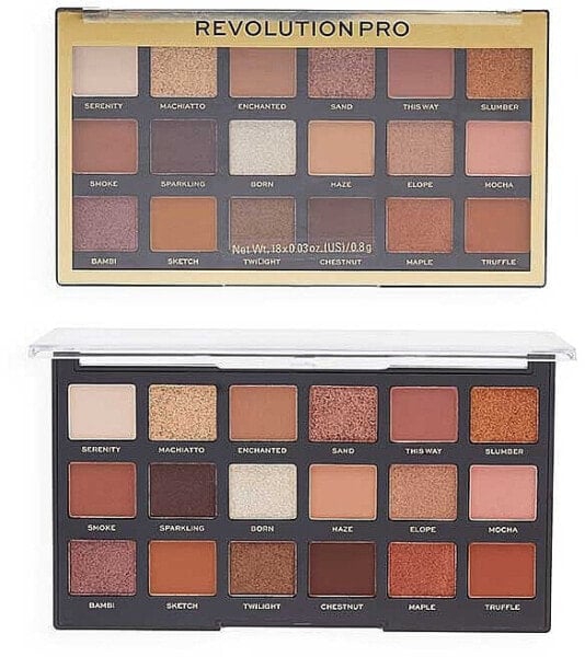 Revolution Pro Eyeshadow Palette Regeneration Au Naturel