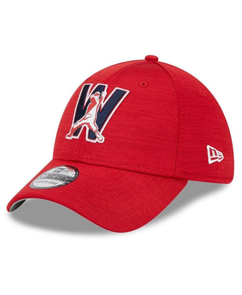 Men's Red Washington Nationals 2023 Clubhouse 39THIRTY Flex Hat
