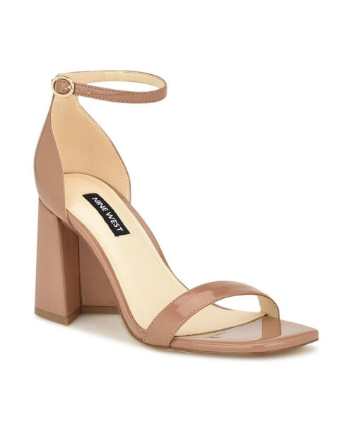 Women's Ilea Block Heel Square Toe Dress Sandals