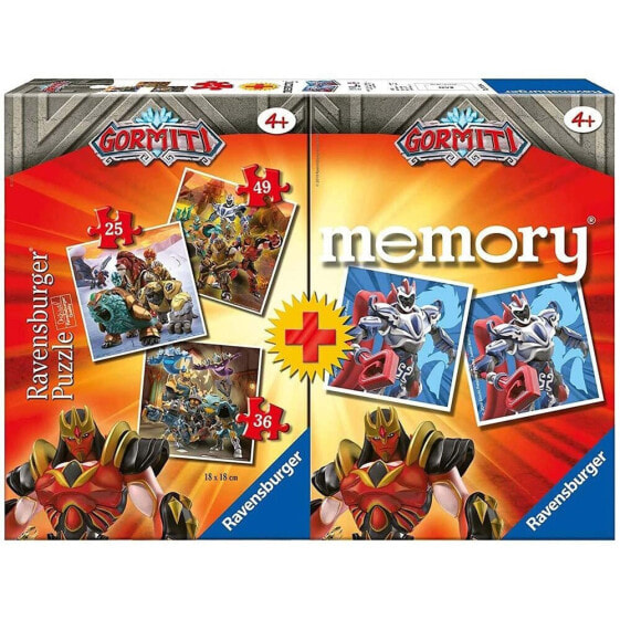 RAVENSBURGER Gormity Pack Memorytriple Puzzle