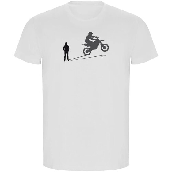 KRUSKIS Shadow Motocross ECO short sleeve T-shirt