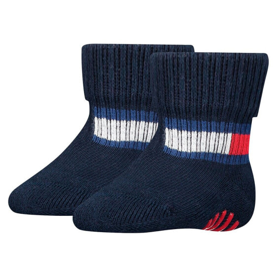 TOMMY HILFIGER Flag socks 2 pairs