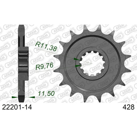 AFAM 22201 Front Sprocket