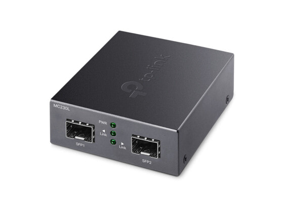 TP-Link MC230L | Gigabit SFP to SFP Fiber Media Converter | Convert Between 2 Gi