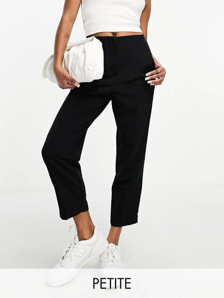 Miss Selfridge Petite cigarette trouser in black