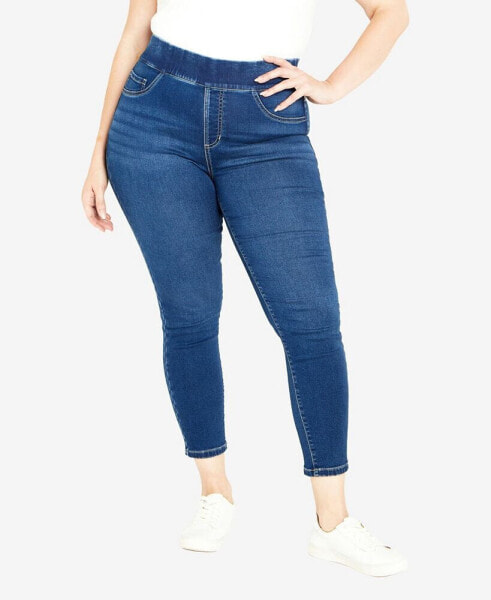 Джинсы AVENUE plus Size Hi Rise Jegging Jeans
