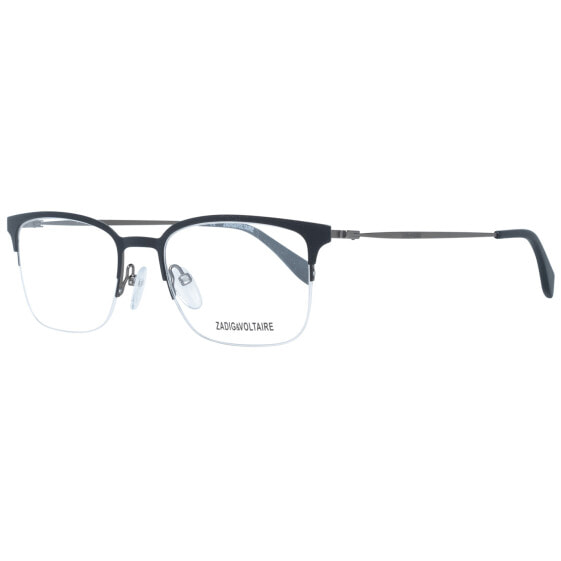 Zadig & Voltaire Brille VZV136 0SCQ 52 Herren Schwarz