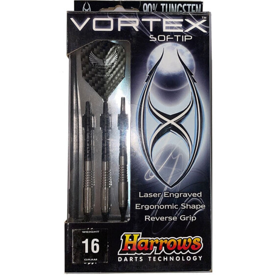 HARROWS Soft Tip Vortex 90%Tugsten Darts