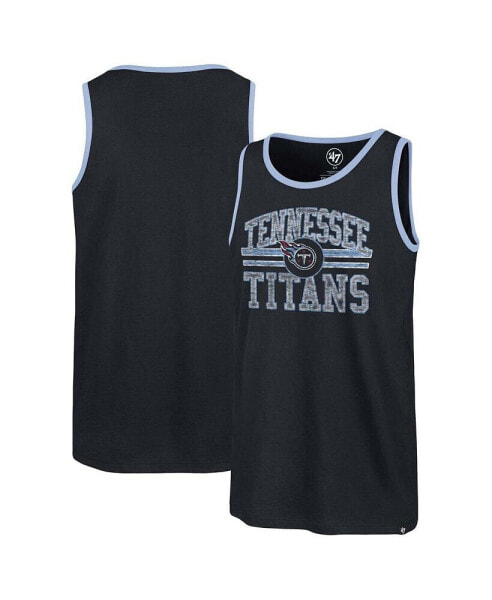 Men's Navy Tennessee Titans Winger Franklin Tank Top