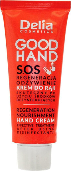 Delia Delia Cosmetics Good Hand S.O.S Krem do rąk Regeneracja i Odżywienie 75ml