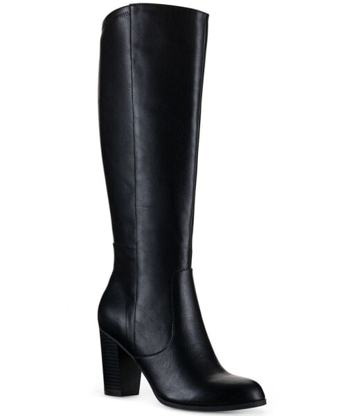 Women's Addyy Knee High Dress Boots, Created for Macy's