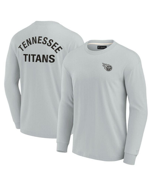 Футболка мужская Fanatics Signature Tennessee Titans серая Super Soft
