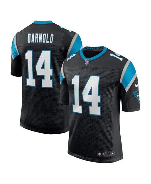 Men's Sam Darnold Black Carolina Panthers Vapor Limited Jersey