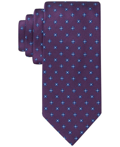 Men's Twill Geo-Print Tie