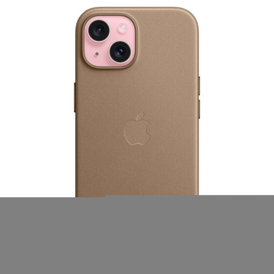 Чехол Apple iPhone 15 FineWoven с MagSafe - топленое.