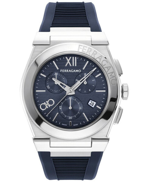 Часы Salvatore Ferragamo Swiss Blue Chrono 42mm