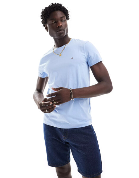 Tommy Hilfiger Slim Fit T-Shirt in Light Blue