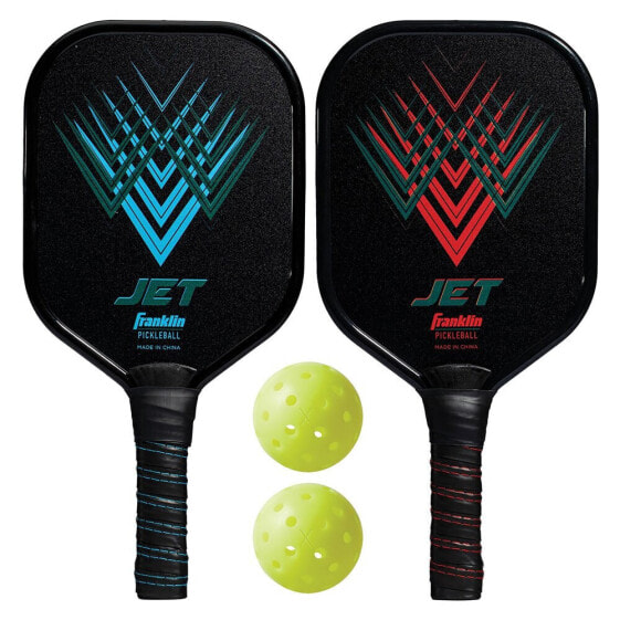FRANKLIN Jet 2-Player Pickleball Paddle And Ball Set