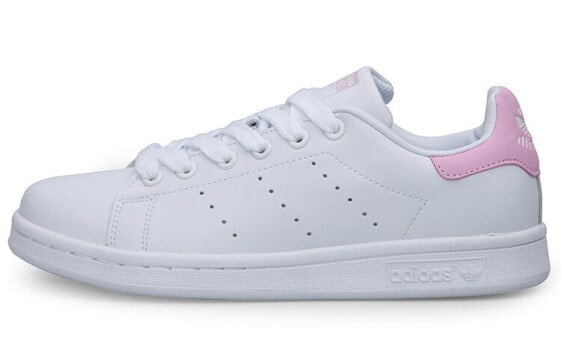 adidas originals StanSmith 女款 亮白粉色 / Кроссовки Adidas originals StanSmith BA9858