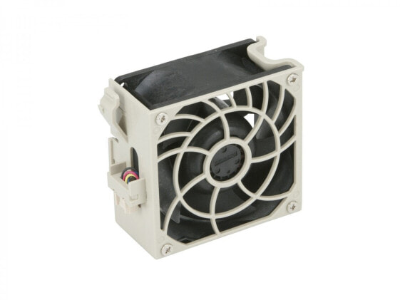 Supermicro FAN-0118L4 - Fan - 8 cm - 9500 RPM - 61 dB - 100 cfm - Black - Cream