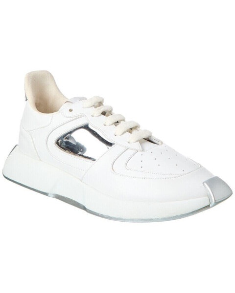 Giuseppe Zanotti Omnia Leather Sneaker Men's White 41