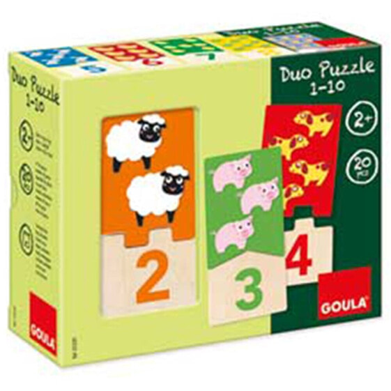 GOULA Duo 1-10 Puzzle