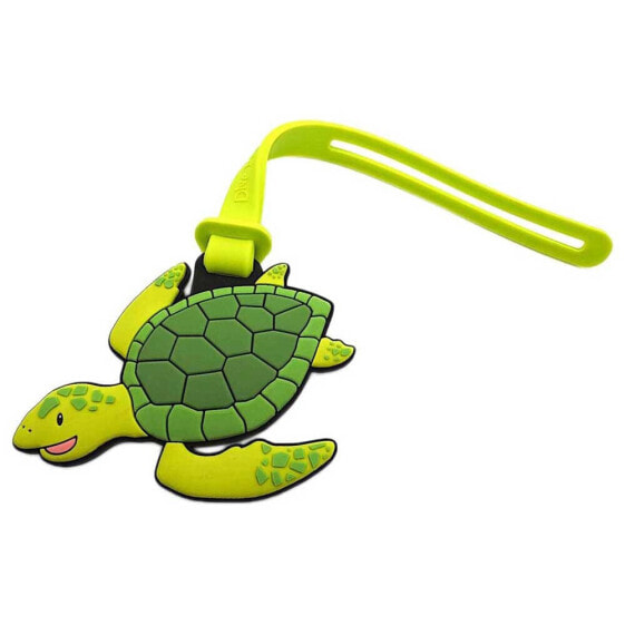 DIVE INSPIRE Sunny Green Sea Turtle Key Ring