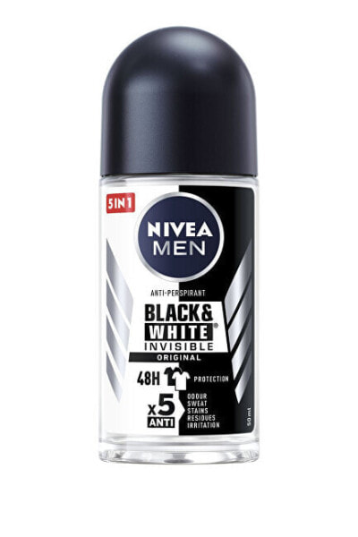 Дезодорант для мужчин Nivea Шариковый антиперспирант Invisible For Black & White Power 50 мл