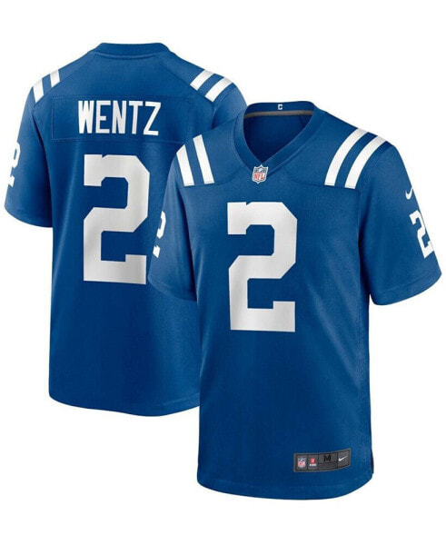 Big Boys and Girls Carson Wentz Royal Indianapolis Colts Game Jersey