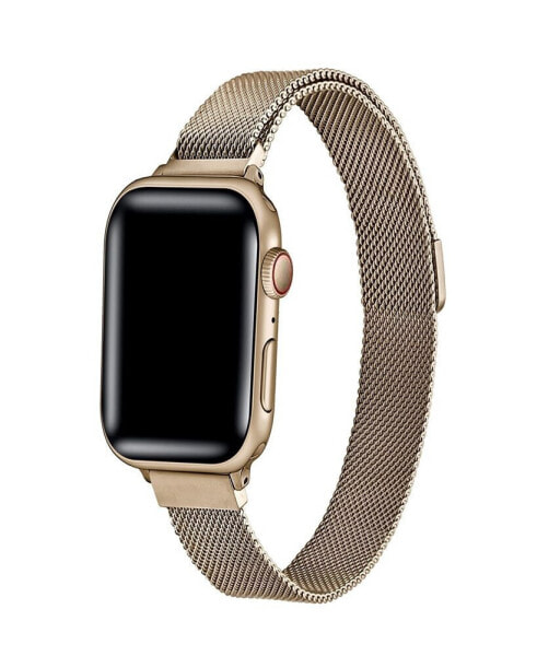 Unisex Infinity Stainless Steel Mesh Band for Apple Watch Size- 38mm, 40mm, 41mm