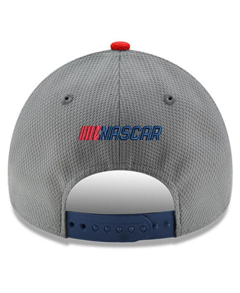 Men's Gray, Navy NASCAR Salute 9FORTY Adjustable Hat