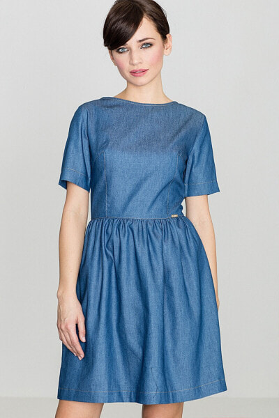 Платье Lenitif модель K164 синее