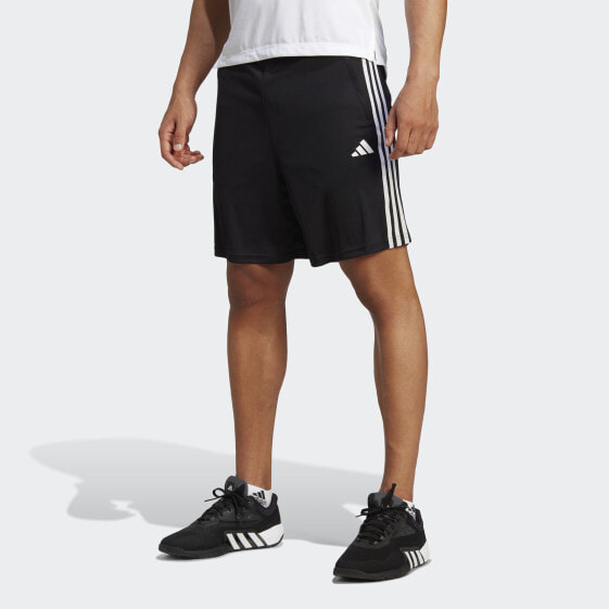 adidas men Train Essentials Piqué 3-Stripes Training Shorts