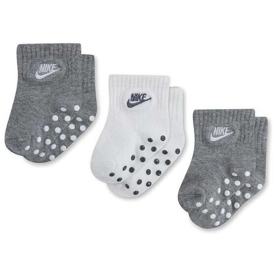 NIKE KIDS Core Futura Gripper socks 3 pairs