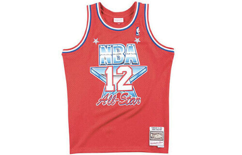Баскетбольная жилетка Mitchell & Ness NBA SW 1991 12 SMJYAC18004-ASWSCARJST91-RED