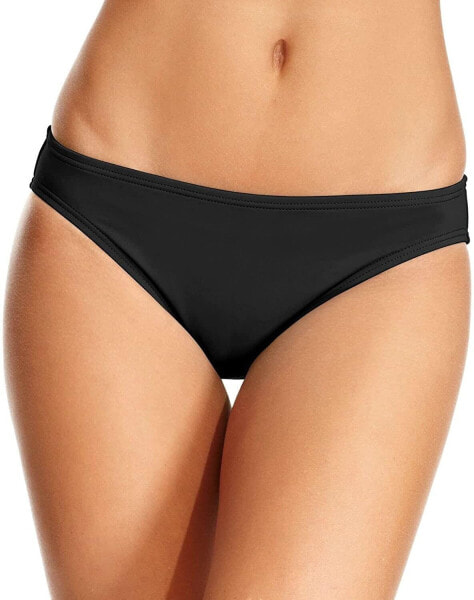 Michael Kors 282171 Classic Bikini Bottoms Black, Size LG