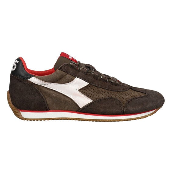 Diadora Equipe Suede Sw Lace Up Mens Brown Sneakers Casual Shoes 175150-30037