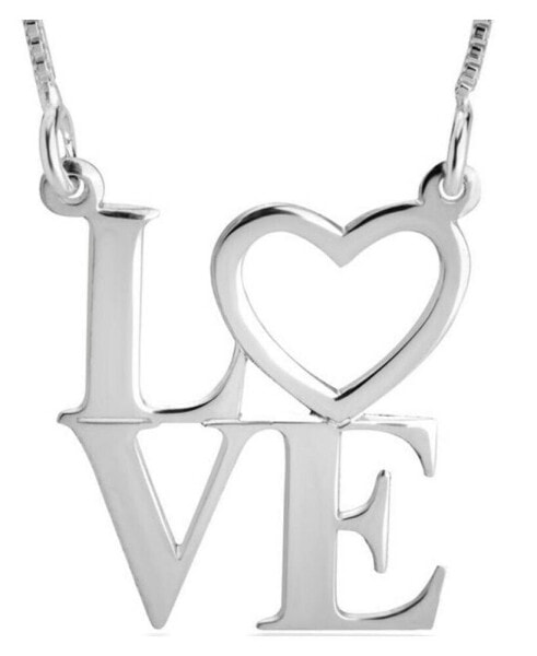 Melanie Marie love Pendant Necklace